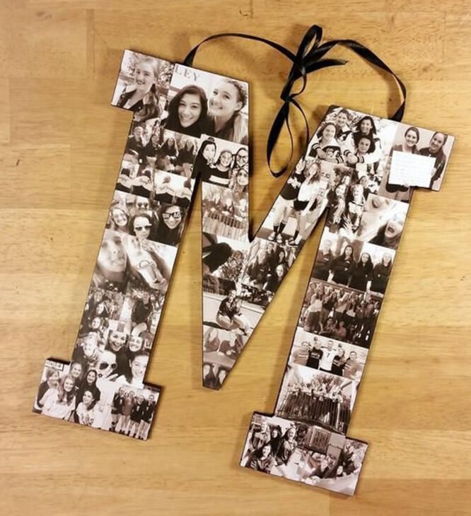 Alphabet Character Photo Frame